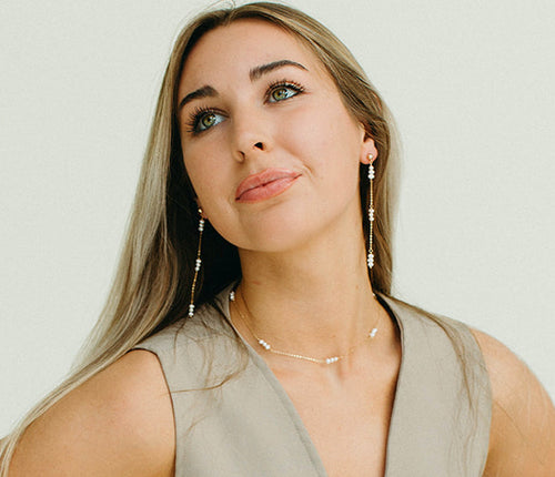 Millie- Seed Trinity Necklace