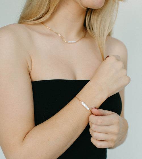 Ona- Biwa Pearl Bracelet
