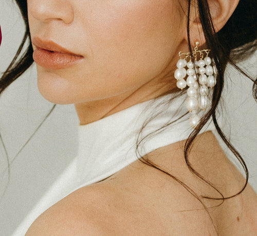 Cove- Statement Chandelier Earrings