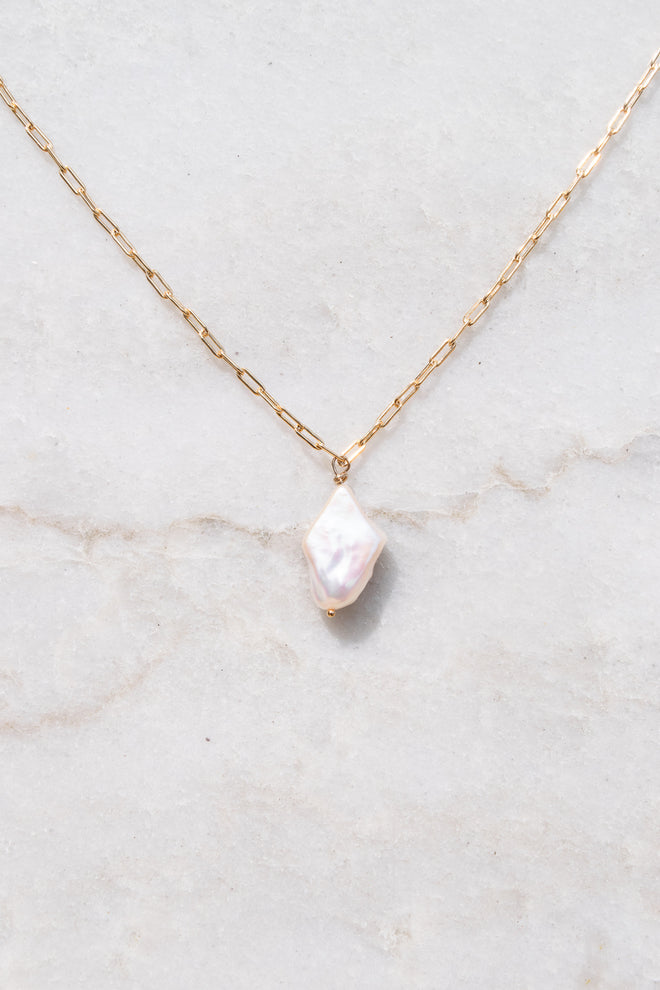 Daiya- Diamond Drop Necklace