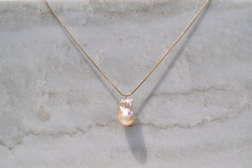 Ana- Fireball drop Necklace