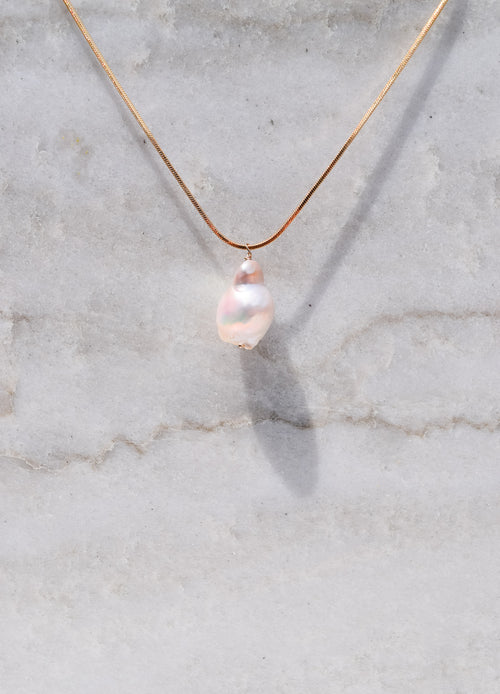 Ana- Fireball drop Necklace