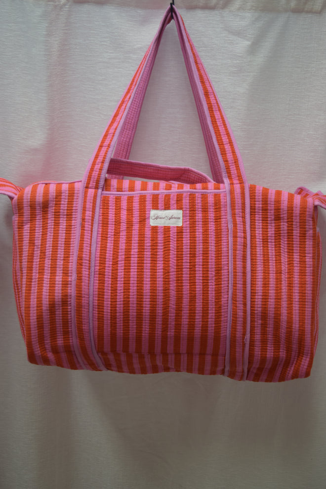 PINK ORANGE STRIPE