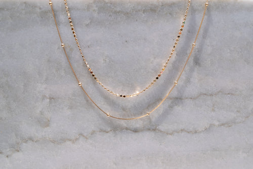 Vinnie- Dotted Sparkle Necklace