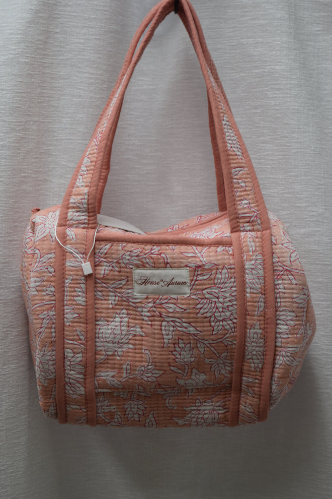 LIGHT PINK FLORAL PURSE