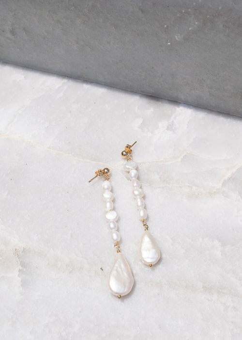 Novalie- Tear drop Long Earrings