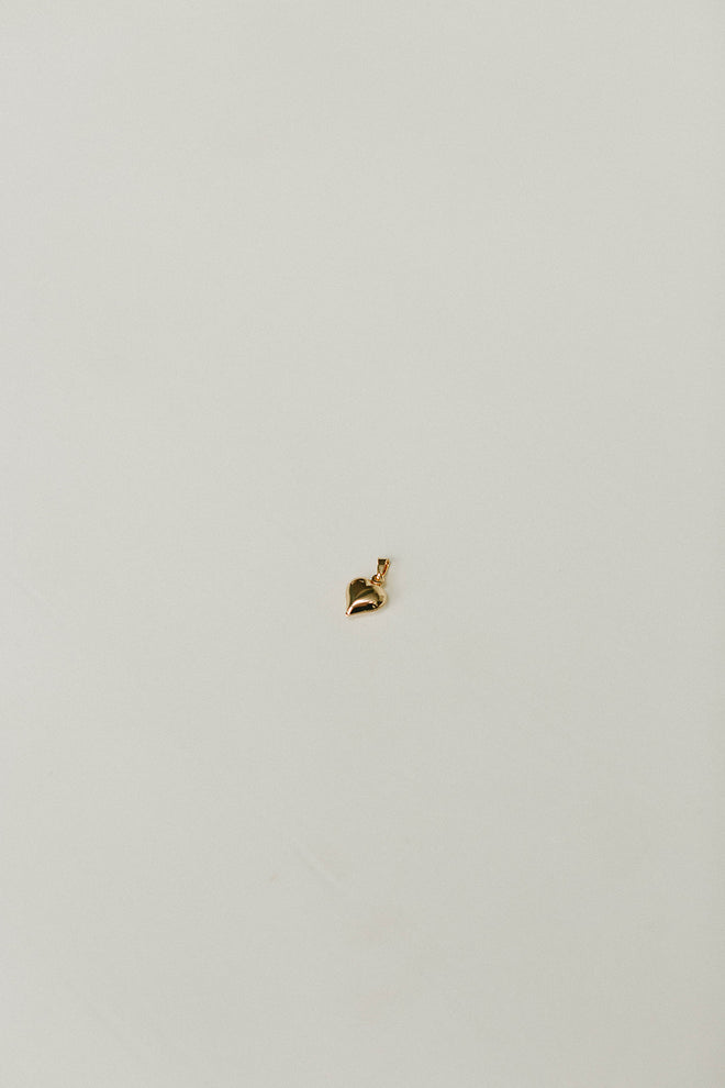 Gold Heart Charm