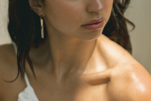 Gigi- Gold Square Hoops