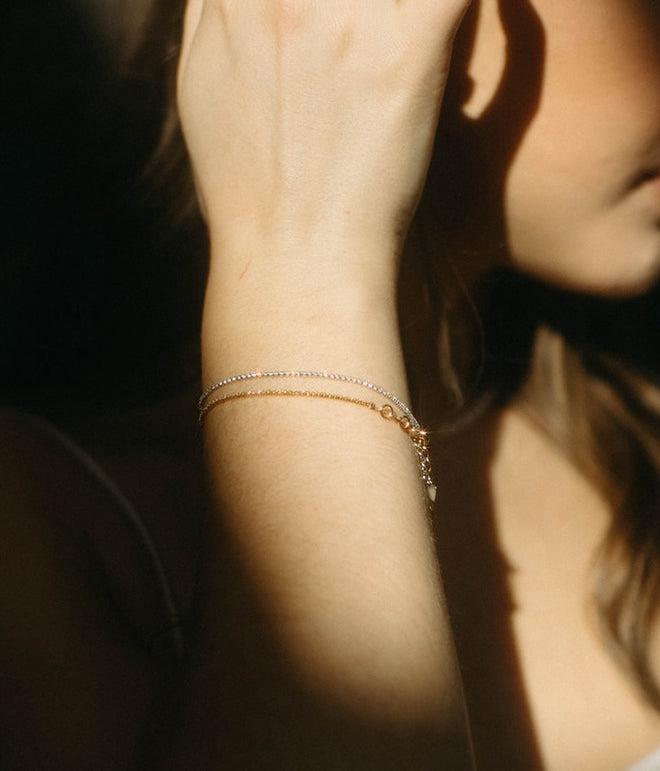 Belle- 1mm Micro Tennis Bracelet