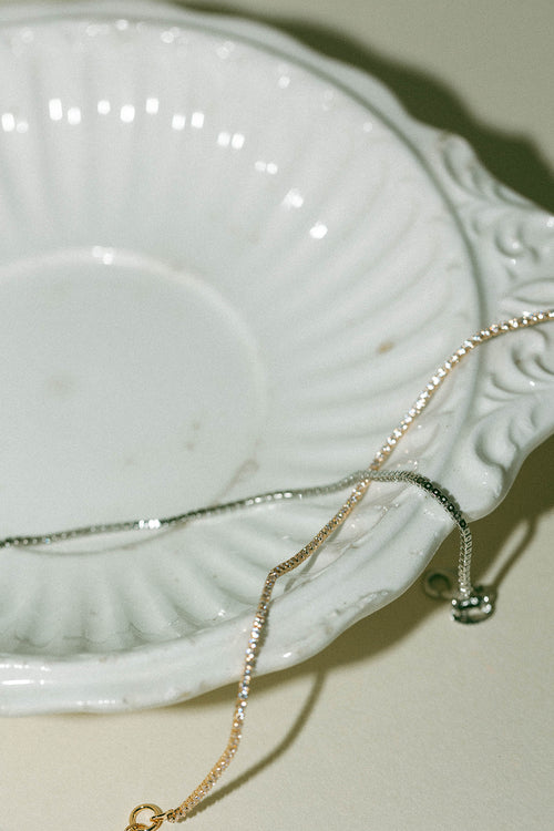 Misha- 1mm Micro Tennis Necklace