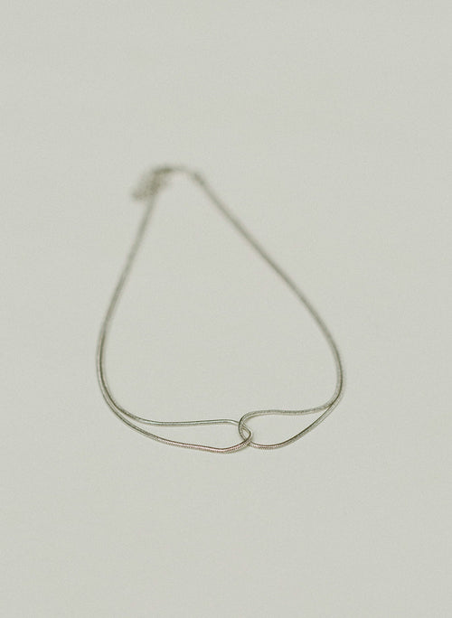 Rue- Linked Snake Chain Necklace