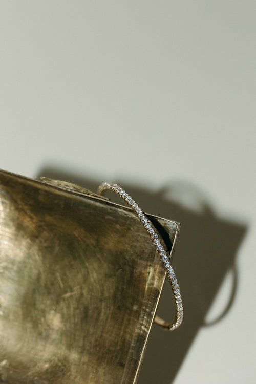 Bee- Tennis Cuff Bangle