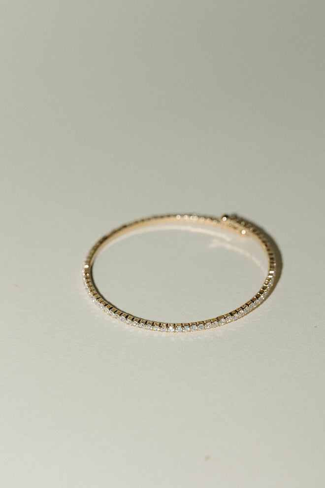 Bee- Tennis Cuff Bangle