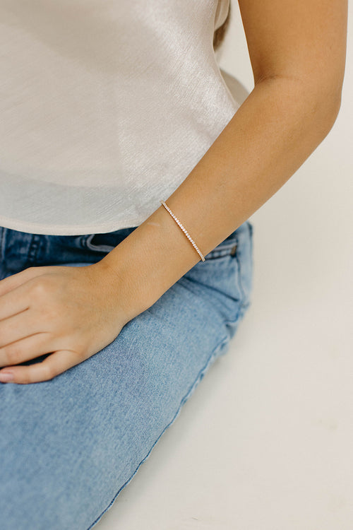 Bee- Tennis Cuff Bangle