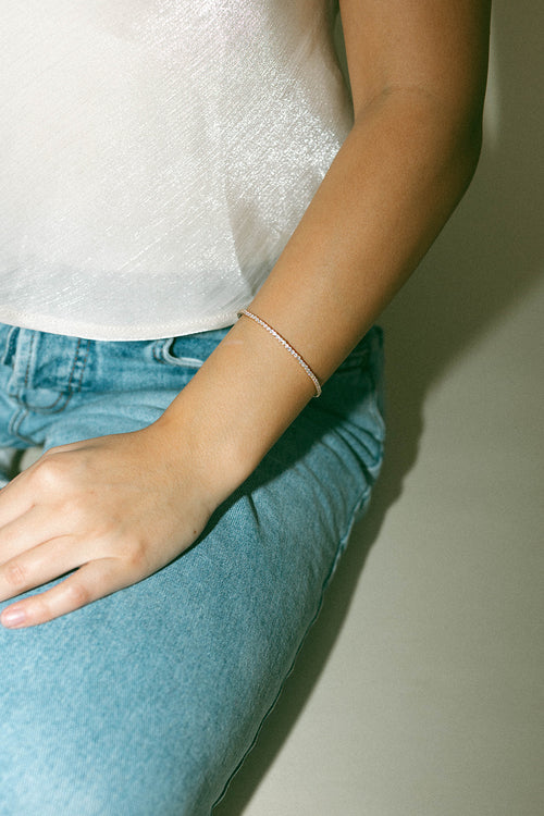 Bee- Tennis Cuff Bangle