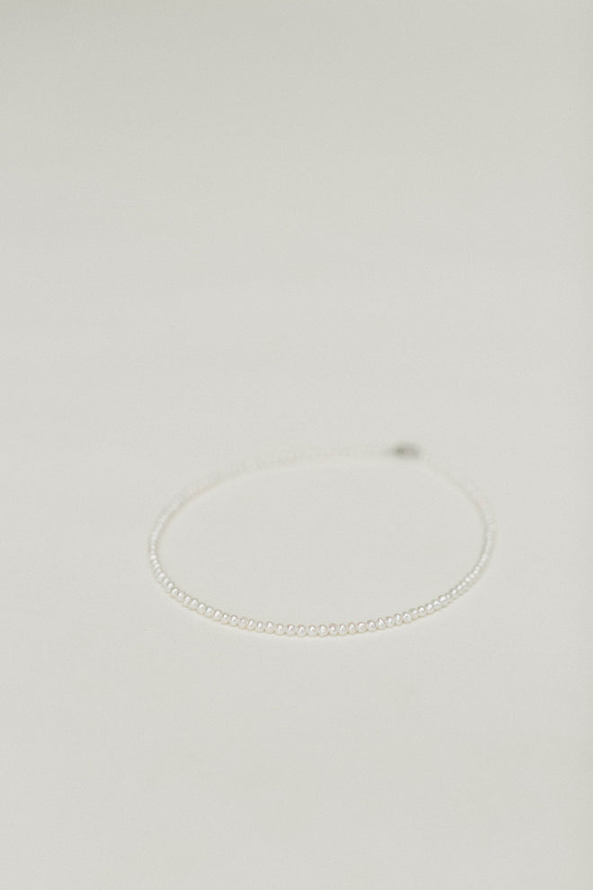 Laurel-Tiny Seed Pearl Necklace