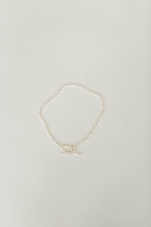 Noel- Full Pearl Toggle Necklace