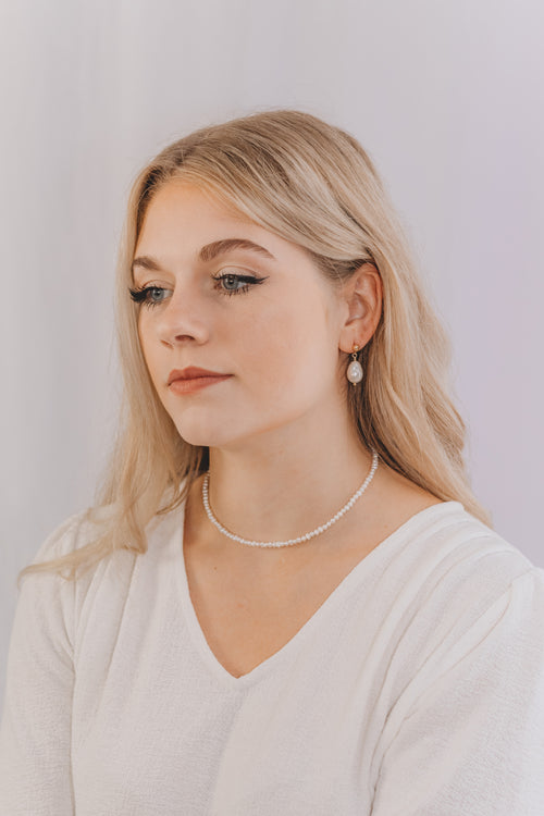 Iona- Seed Pearl Choker