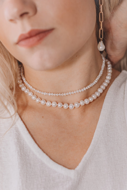 Iona- Seed Pearl Choker