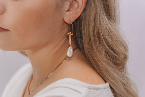 Sicily- Bubble Chain Earrings