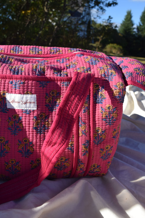 MAGENTA BABY DUFFLE