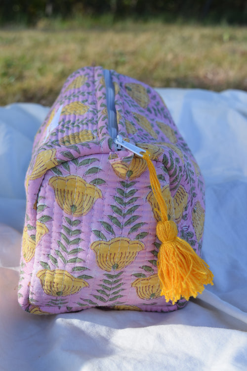 PINK GREEN COSMETIC CASE