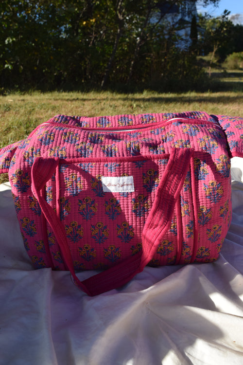 MAGENTA BABY DUFFLE