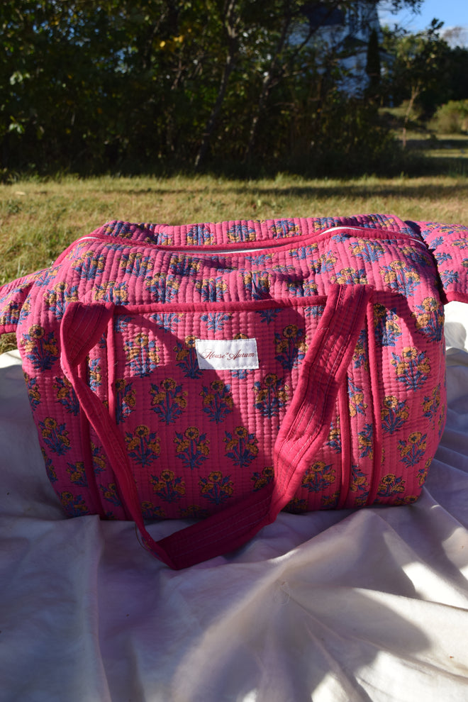 MAGENTA BABY DUFFLE