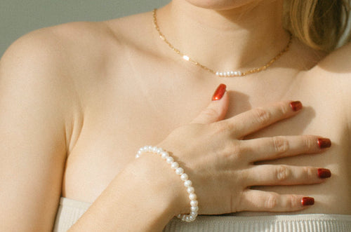 Nalla- Round Pearl Bracelet