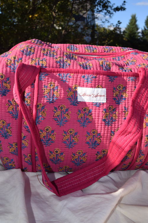MAGENTA BABY DUFFLE