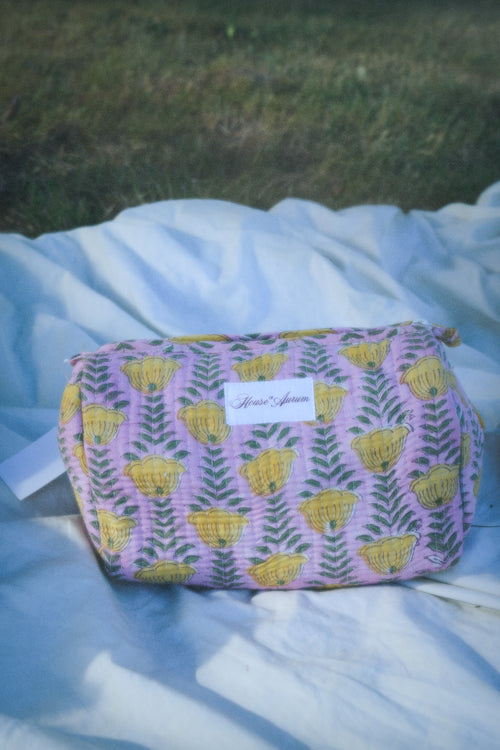 PINK GREEN COSMETIC CASE