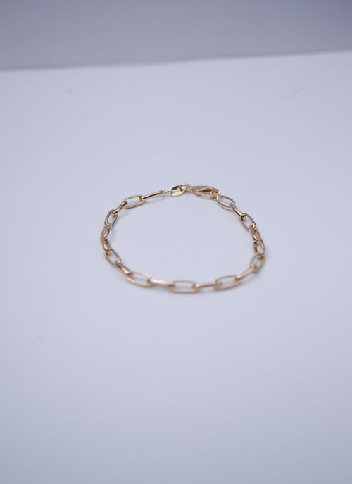 Zia- Large Paperclip Chain Bracelet