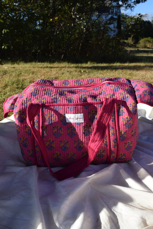 MAGENTA BABY DUFFLE