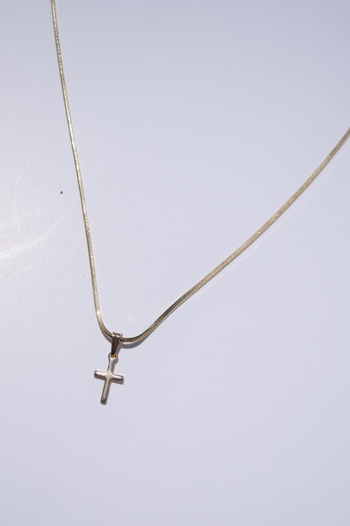 Bre- Tiny Cross Charm