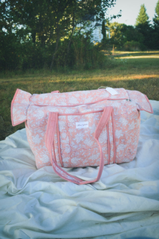 BABY PINK DUFFLE