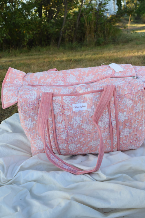 BABY PINK DUFFLE