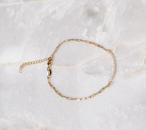 Kellie- Paperclip Chain Bracelet