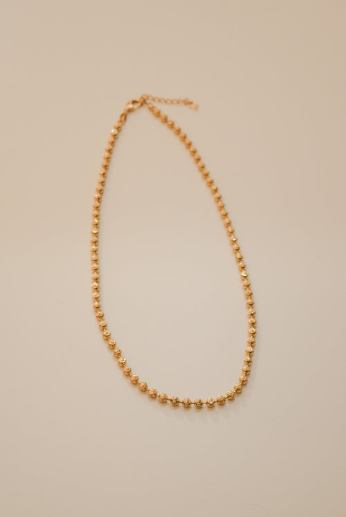Robyn- Round Faceted Bead Chain