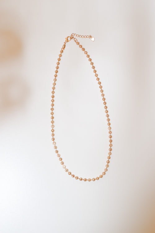 Robyn- Round Faceted Bead Chain