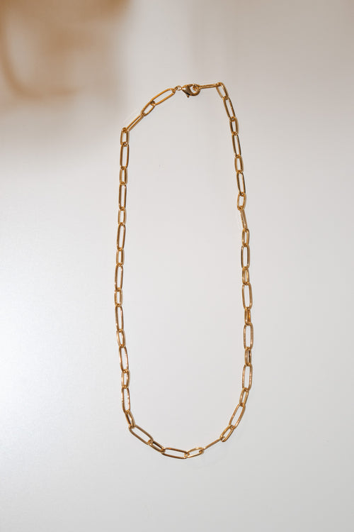 Wynona- Large Paperclip Necklace