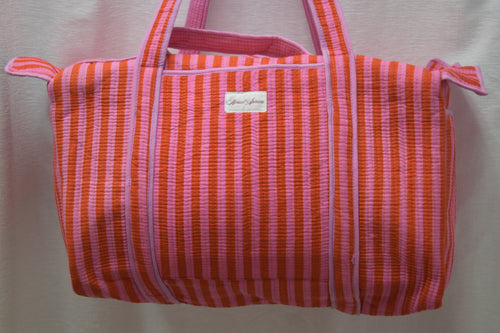 PINK ORANGE STRIPE