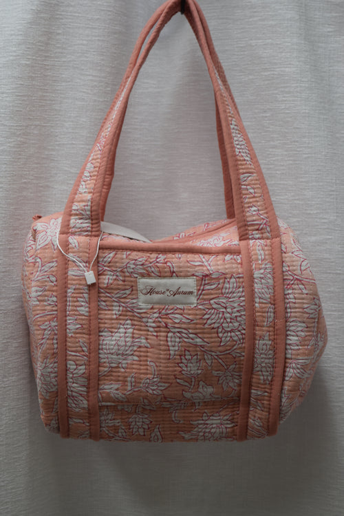 LIGHT PINK FLORAL PURSE