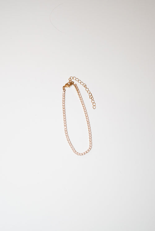 Nat- Gemstone Tennis Bracelet