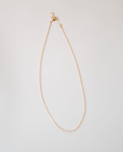 Gemstone Tennis Necklace