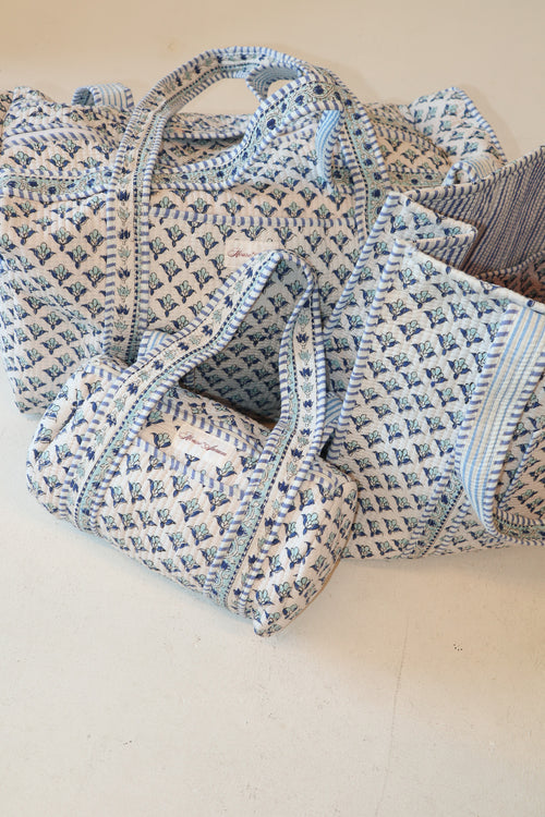 Quilted Purse- Ocean Cosmo