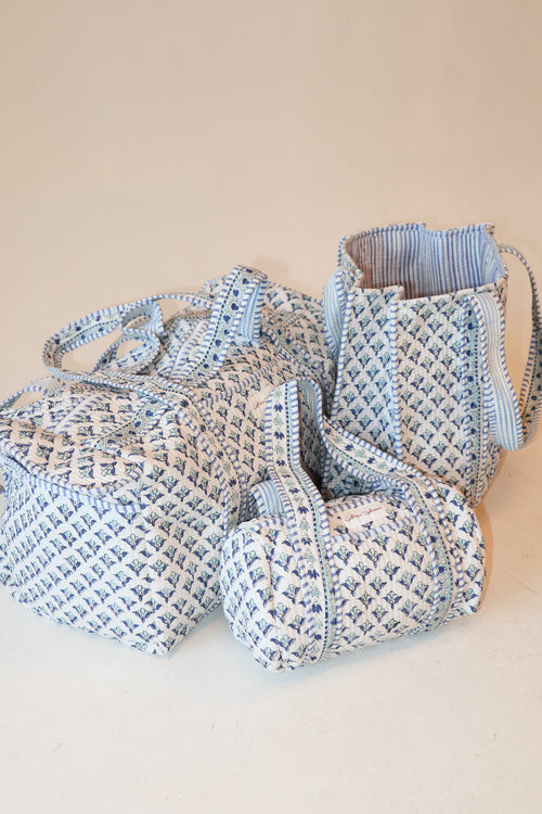 Quilted Purse- Ocean Cosmo