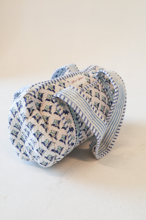 Quilted Purse- Ocean Cosmo