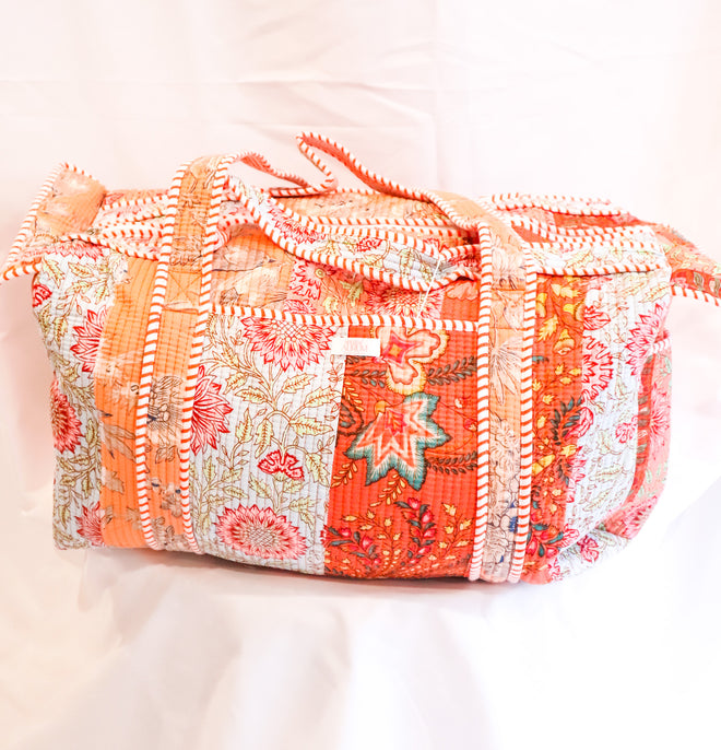 Full Size Quilted Duffle- Sorbet Patchwork