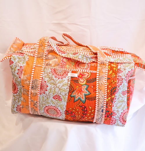Full Size Quilted Duffle- Sorbet Patchwork