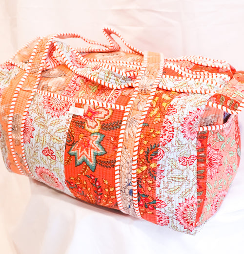 Full Size Quilted Duffle- Sorbet Patchwork